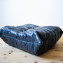 Togo Ottoman Pull-Up Leather Black 1