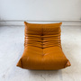 Togo Armchair High-gloss Leather Cognac Light 1