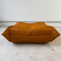 Togo Ottoman High-gloss leather Cognac Light 1