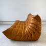 Togo Sofa 3-seater High-gloss leather Cognac Light 6