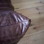 Togo Sofa 2-Sitzer Pull-Up-Leder Walnussbraun 5