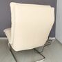 Liege Leder Metall Grau 3