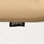 4x Bardot Chair Textile Metal Taupe 3
