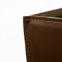 Spice Vaso Metallo Pelle Marrone 1