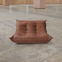 Togo Sofa 2-seater Pull-Up Leather Kentucky Brown 0