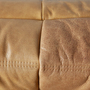 Togo Corner Sofa Pull-Up Leather Camel Brown 9