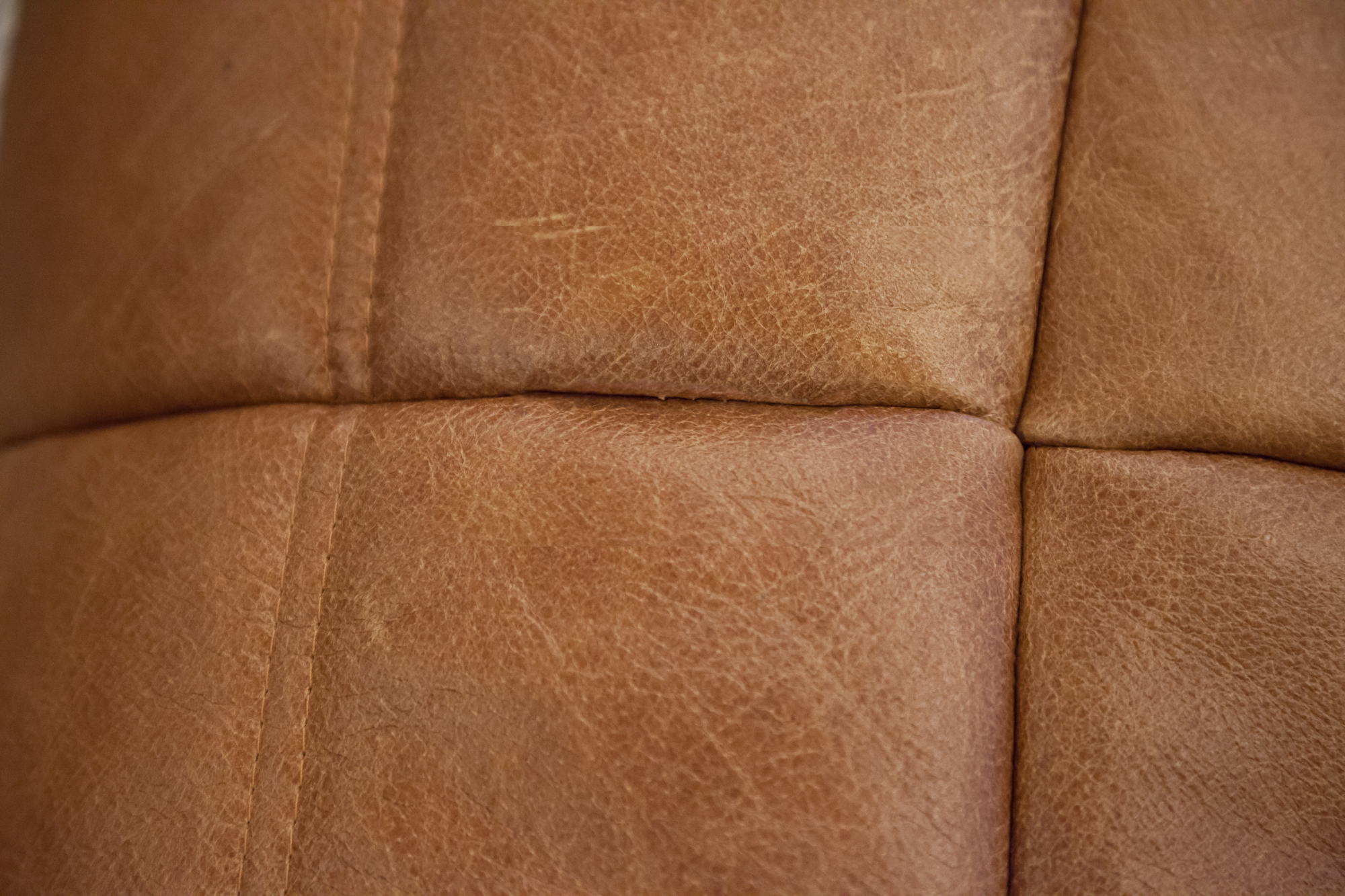 Togo Armchair Pull-Up Leather Tobacco Brown 5