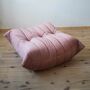 Togo Lounge Set 5-piece Velvet Pearl Pink 4