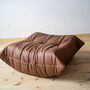 Togo Ottoman Smooth Leather Folk Brown 0