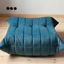 Togo Ottoman Velvet Sea Blue 2