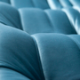 Togo Sofa 3-seater velvet sea blue 8