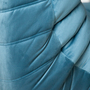 Togo Sofa 3-seater velvet sea blue 9