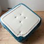 Togo Divano angolare in velluto blu mare 6