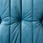 Togo Lounge Set 5-pc. Velvet Sea Blue 6