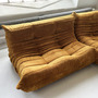 Togo Lounge Set 5-pc. Cord Sand Brown 4