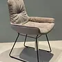 Leya Armchair Low Stuhl Textil Leder Sahara Stone 1