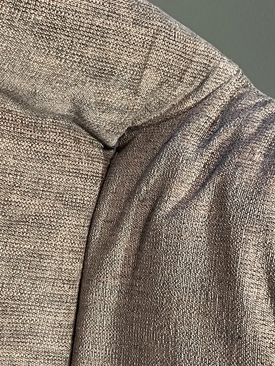 Leya Armchair Low Chair Textile Leather Sahara Stone 3