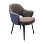 Saarinen Conference Chair Fabric Knoll Kopsak Charcoal 0