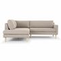 Astha Sofa Chaise Longue Left Agnes Brown 0