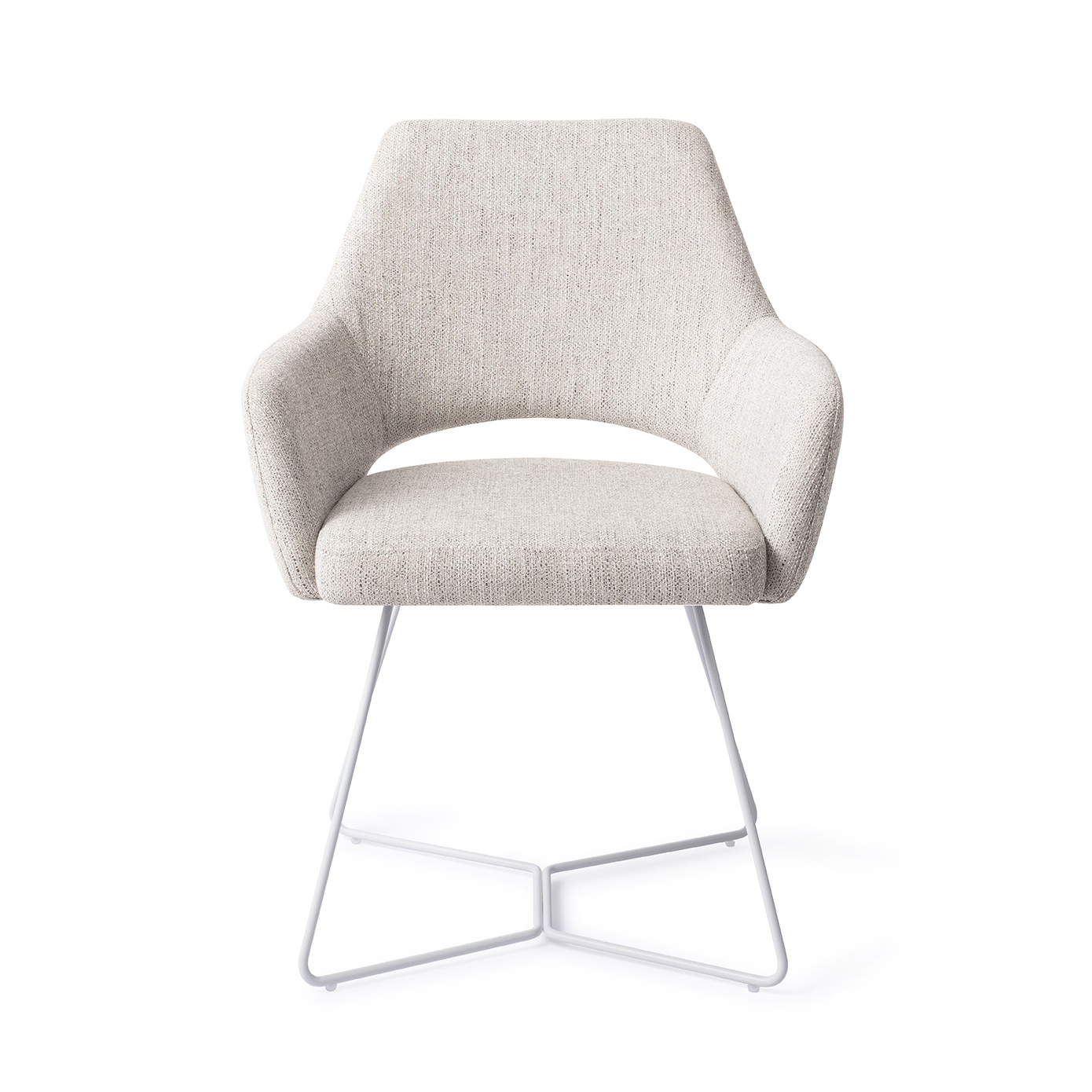 Yanai Esszimmerstuhl Beehive Pigeon Grau 2