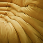 Togo Lounge Set 5-pc. Velvet Mustard Yellow 9