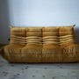 Togo Lounge Set 5-piece. Velvet Golden Yellow 1