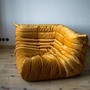 Togo Lounge Set 5-piece. Velvet Golden Yellow 3