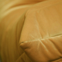Togo armchair velvet mustard yellow 8