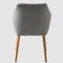Armchair Webbing Fabric Granite 1