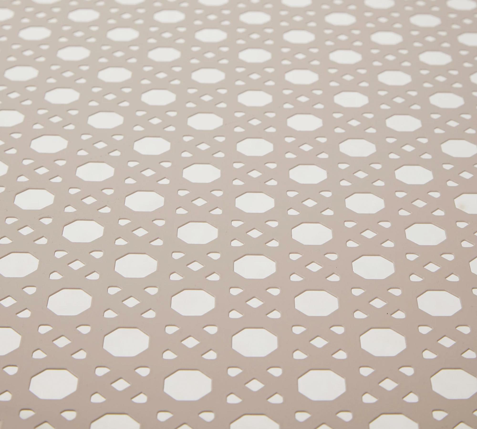 Gartentisch Stahl Beige 2