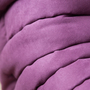 Togo Sofa 3-Seater Textile Aubergine 9