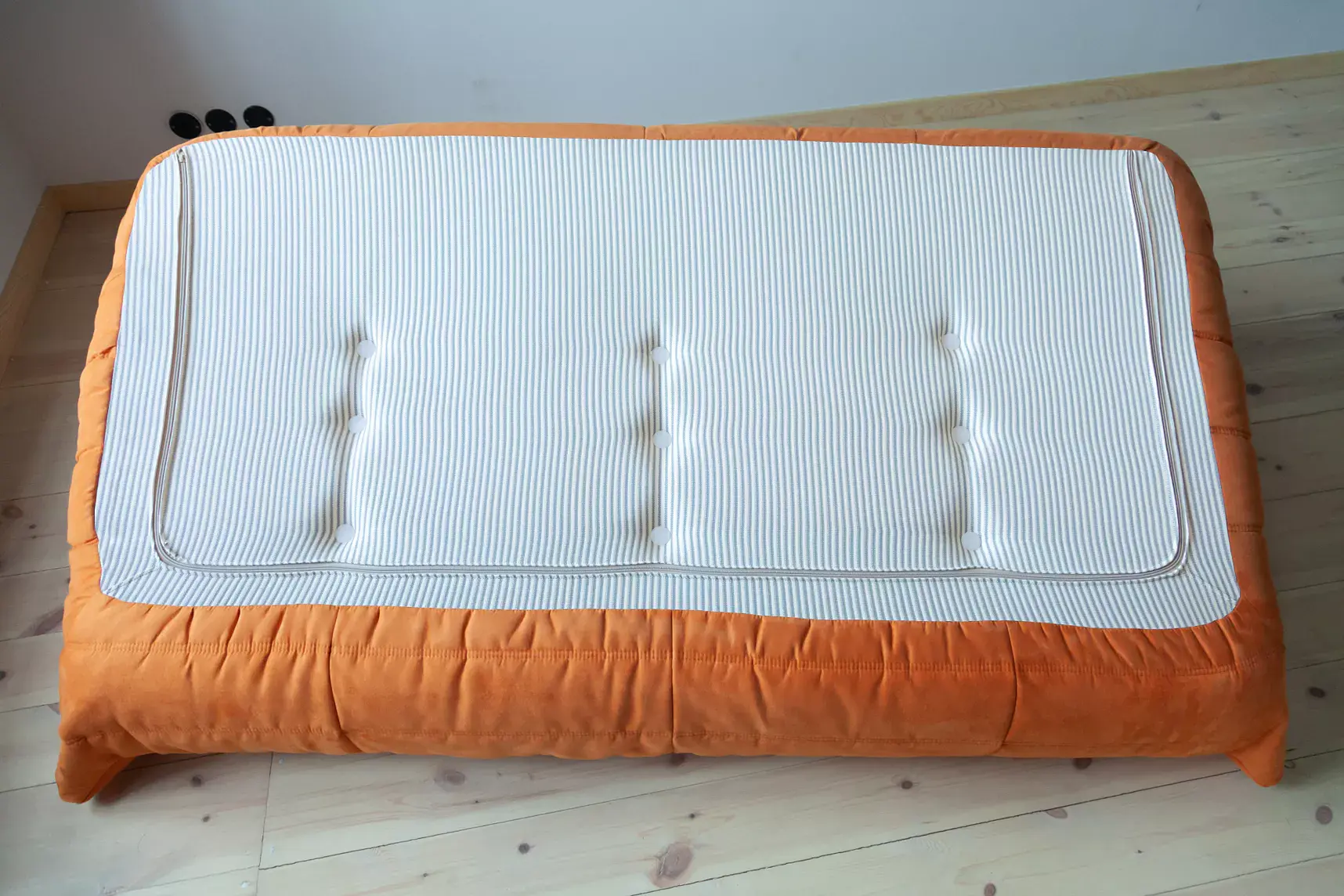 Togo Sofa 3-Seater Textile Orange 7