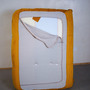 Togo Sofa 2-seater Cord Gold Yellow 3