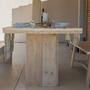 Outdoor-Tisch aus massiver Fichte 1