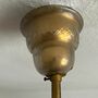 Vintage Sciolari Kronleuchter Messing Vergoldet 5