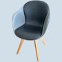 4x Adelaide Chair Leder Schwarz 0