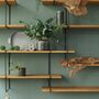 Link set 1 Oak wood steel Natural 2