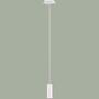 Pendant lamp Marley I Iron 1-light White 1