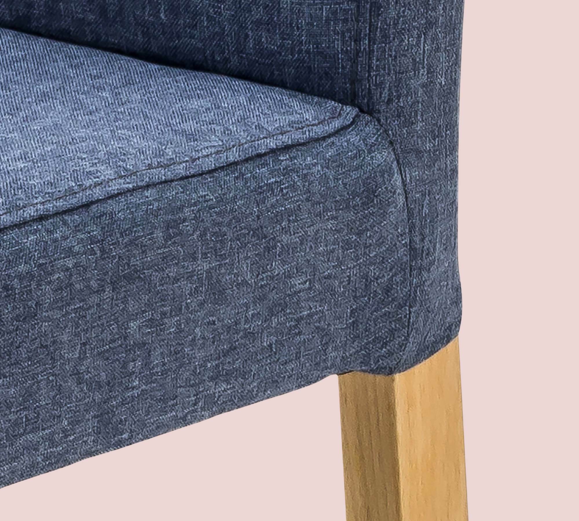 2x Esszimmerstuhl Jeansblau 2