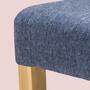 2x Esszimmerstuhl Jeansblau 3