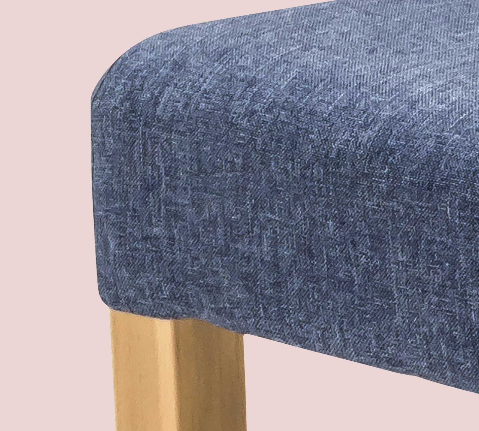 2x Esszimmerstuhl Jeansblau 3
