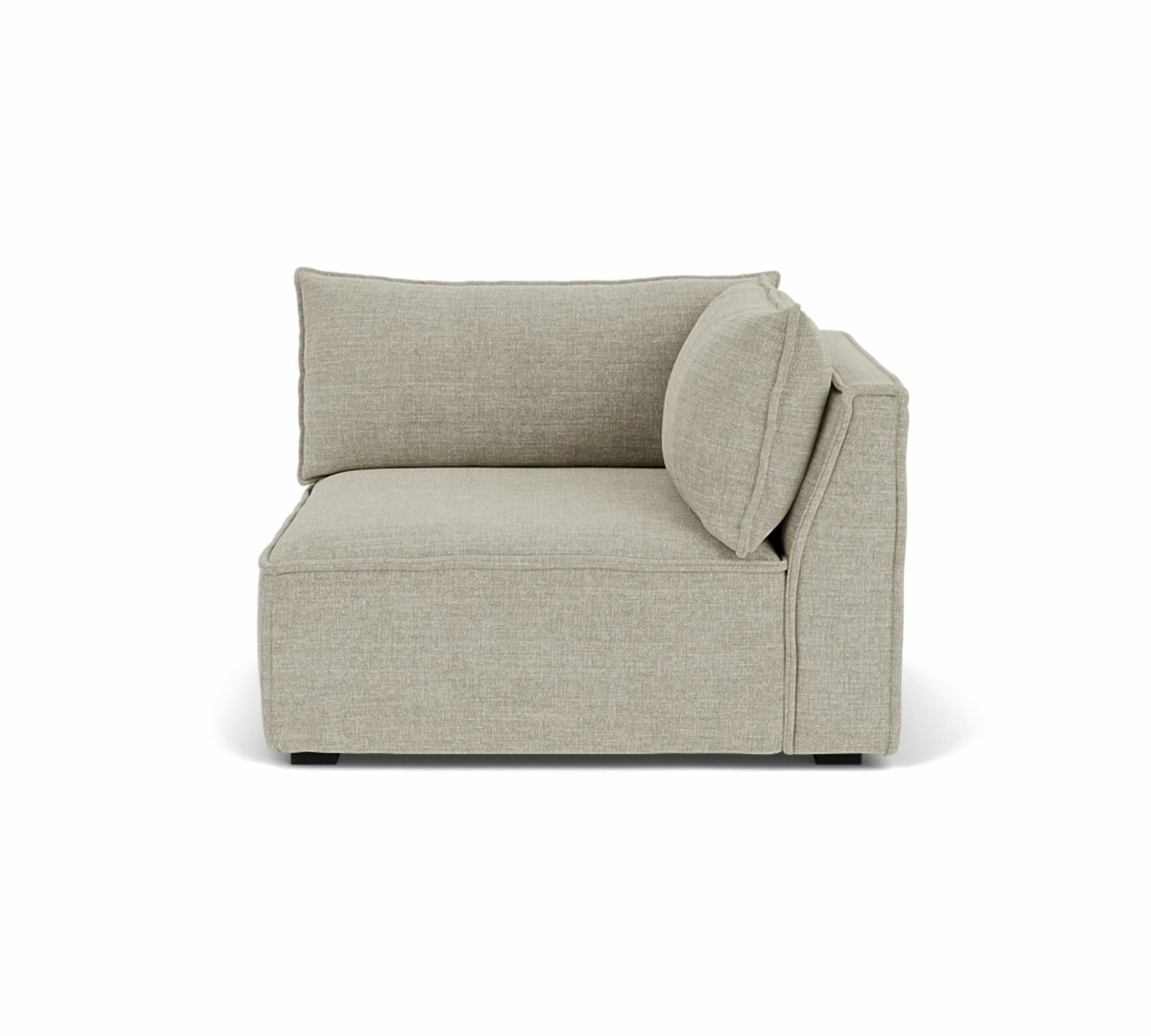 Daphne 1-seater corner module Right Vega Sand Dune 0