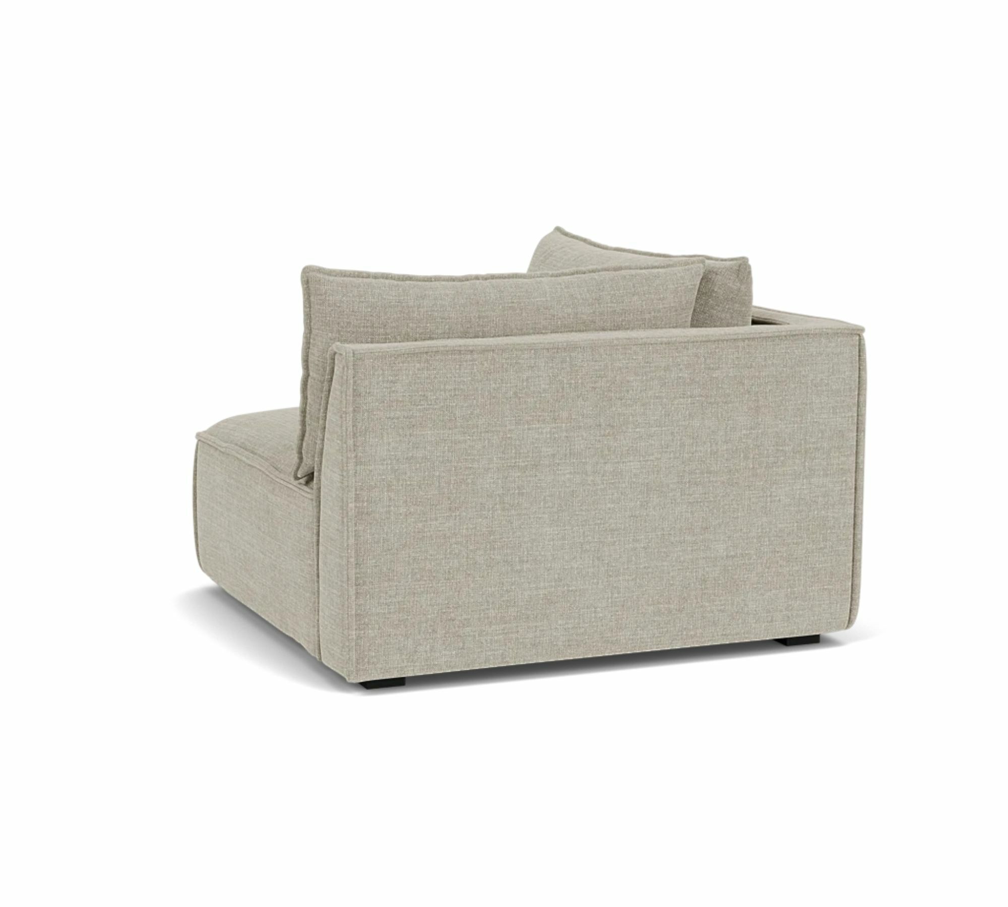 Daphne 1-seater corner module Right Vega Sand Dune 5