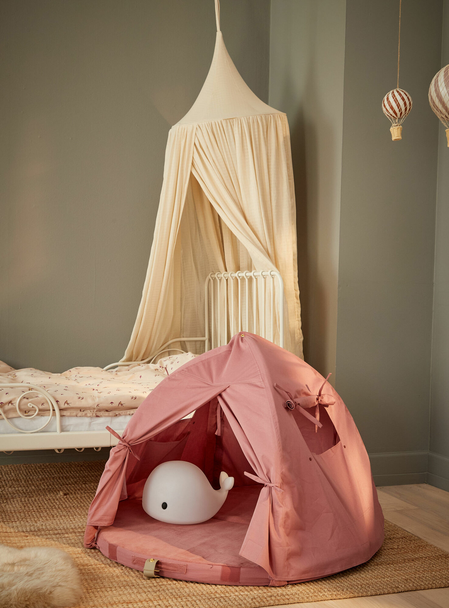 Loui Multi-Play Mat Organic Cotton Pink 5