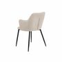 2x Armlehnstuhl Strukturstoff Beige 4