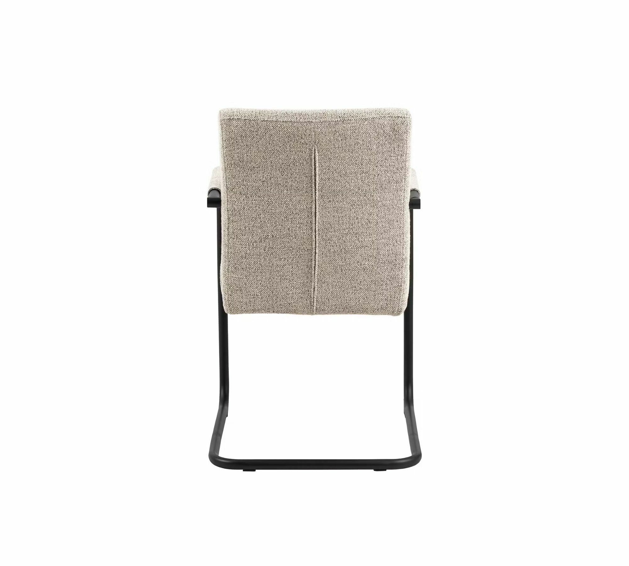 2x Freischwinger Metall Textil  Beige 4