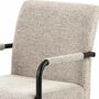 2x Freischwinger Metall Textil  Beige 6
