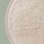 Hochflorteppich Baumwolle Beige 2