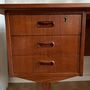 Schreibtisch Midcentury Design Teakholz 3