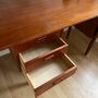 Schreibtisch Midcentury Design Teakholz 5